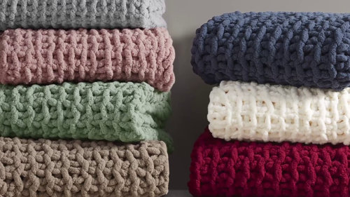 Chunky knit blanket discount wayfair